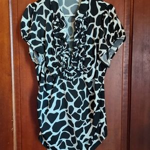 HeartSoul short sleeve blouse. Size XL
